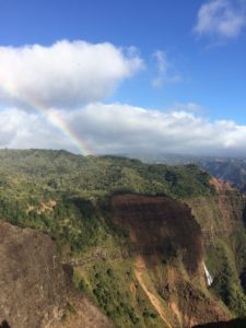 waimea canyon waterfall hiking kauai tour